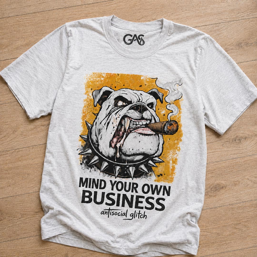 Antisocial Glitch Tee "Unisex"